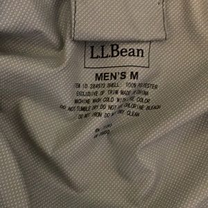 LL Bean Rain coat